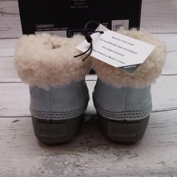 Baby caribootie sorel blue size 1 newborn - Picture 2 of 5